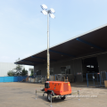 Mobile lighting light tower portable lifting lighting